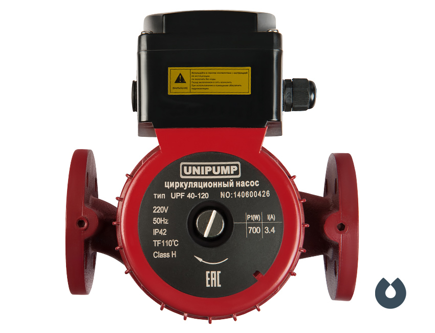 Циркуляционный насос UNIPUMP UPF 65-120
