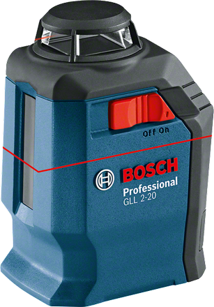 Лазерный нивелир Bosch GLL 2-20 + BM-3 + Кейс (0.601.063.J00)
